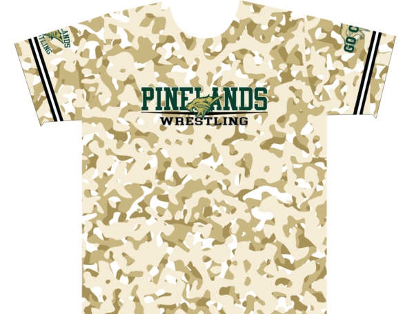 Pinelands Wrestling Full Dye Sublimated Custom Shirt